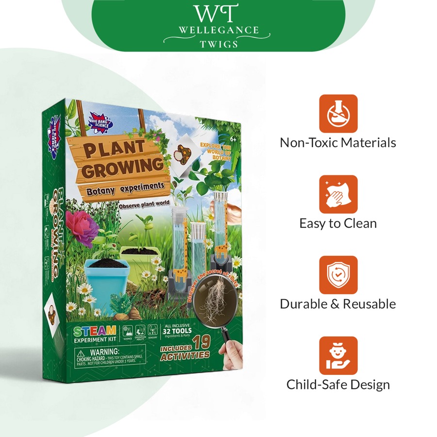 Plant science kit contents overview